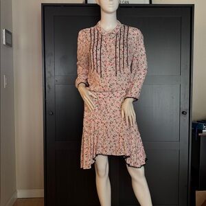 Zadig & Voltaire Pink Floral Dress